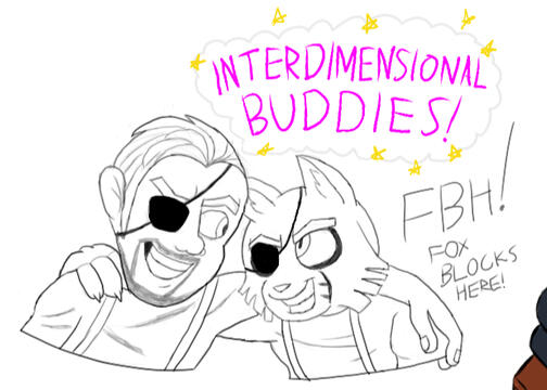 Art style: My own Software: Magma Twitter link ⬈ Sketches of Viktor from Lackadaisy in human and cat forms. Made for fun as part of a community art canvas.