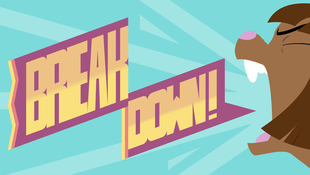 Art style: My own Software: Adobe Animate Pop-art style graphic meant for an animated video. The character on the right is Ivy Pepper from Lackadaisy.