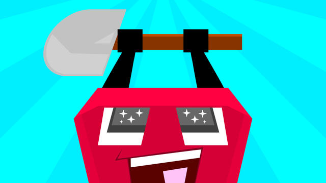 Art style: My own Software: Krita Pop-art style thumbnail I made for one of my animated videos ⬈ on YouTube. The character is Ruby from Battle for Dream Island.